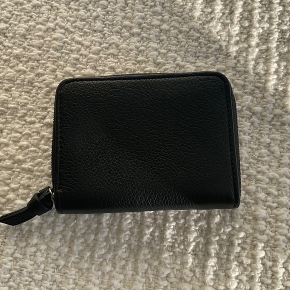 Authentic Louis Vuitton Lockme Zippy Coin Purse Wallet Taurillon Leather Black - Picture 5 of 10